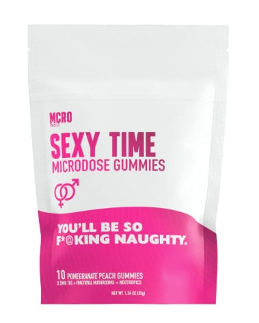 MCRO Edibles Gummies (10ct Pouch) - Sexy Time
