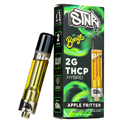 STNR Bongo THC-P Cartridge (2g) - Apple Fritter with packaging