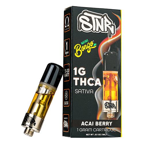 STNR - STNR (Cart) (1g) Bongo Cart THC-A - Acai Berry with packaging