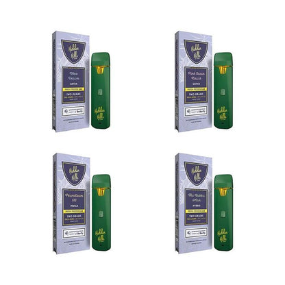Hidden Hills Heady Blend Fresh Frozen Disposable (2g) - Group Image with packaging