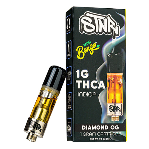 STNR - STNR (Cart) (1g) Bongo Cart THC-A - Diamond OG with packaging