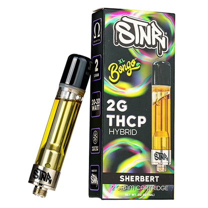 STNR Bongo THC-P Cartridge (2g) - Sherbert with packaging