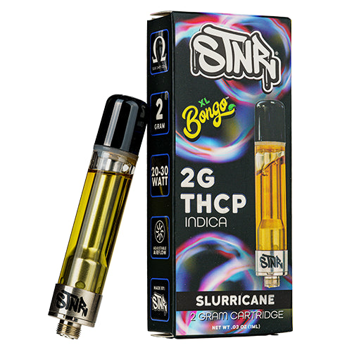 STNR Bongo THC-P Cartridge (2g) - Slurricane with packaging